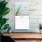 Simplicity | 2026 12 x 24 Inch (Hanging) Monthly Square Wall Calendar | Plastic-Free
